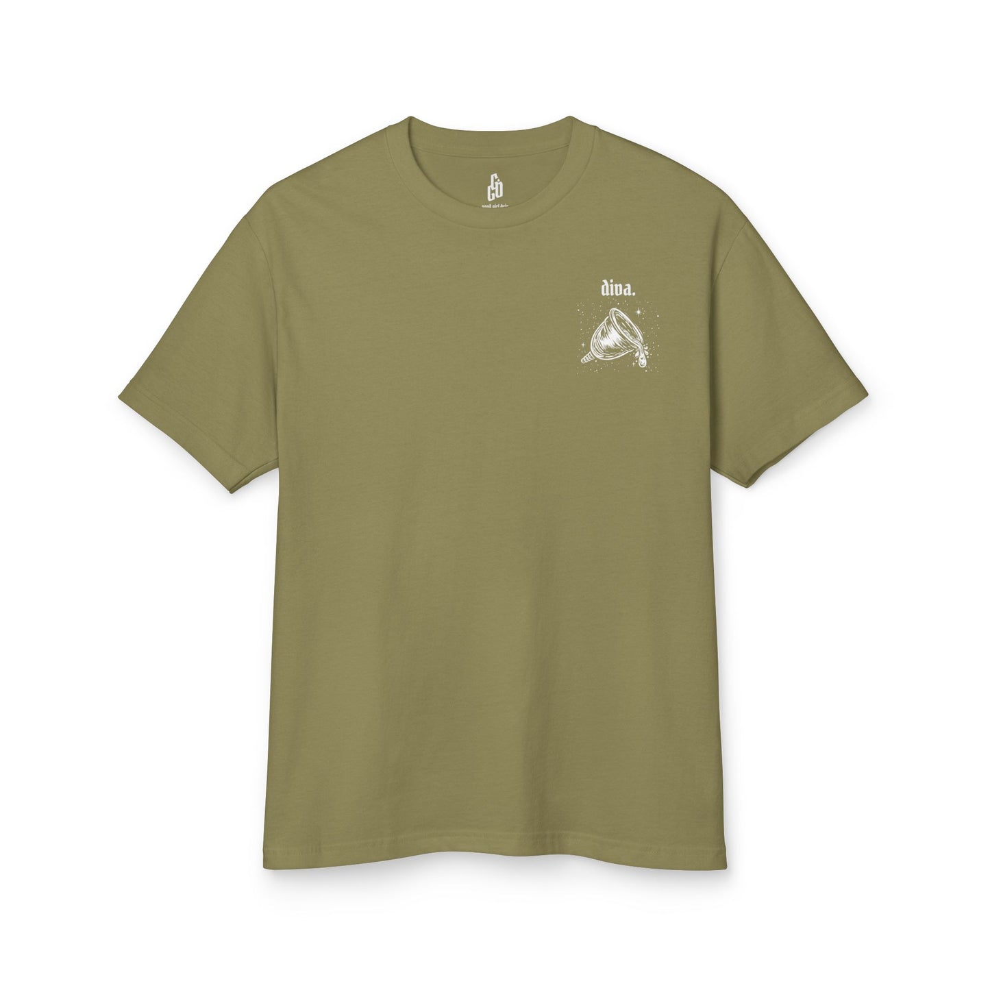 Diva Soft Cotton Comfortable Heavyweight Tee