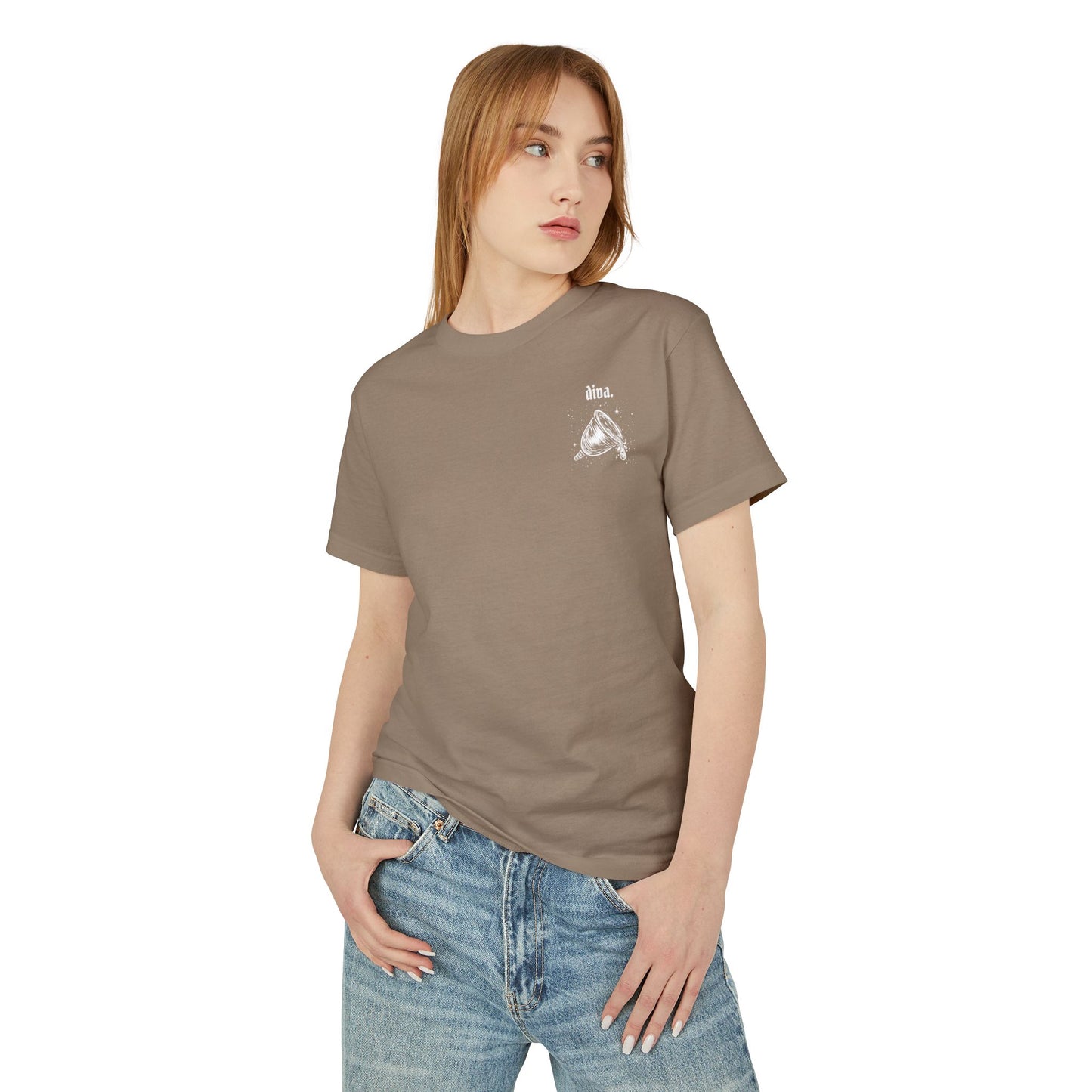 Diva Soft Cotton Comfortable Heavyweight Tee
