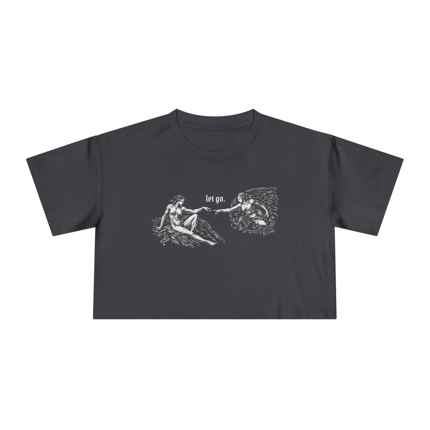 Let Go 100% Cotton Crop Tee