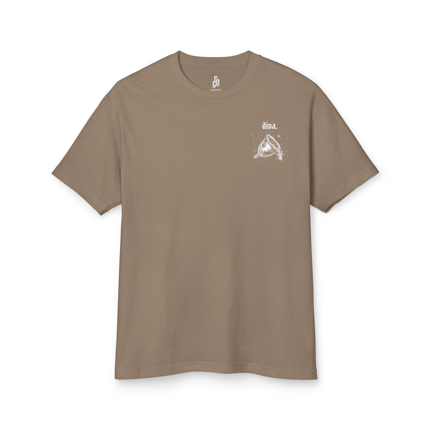 Diva Soft Cotton Comfortable Heavyweight Tee