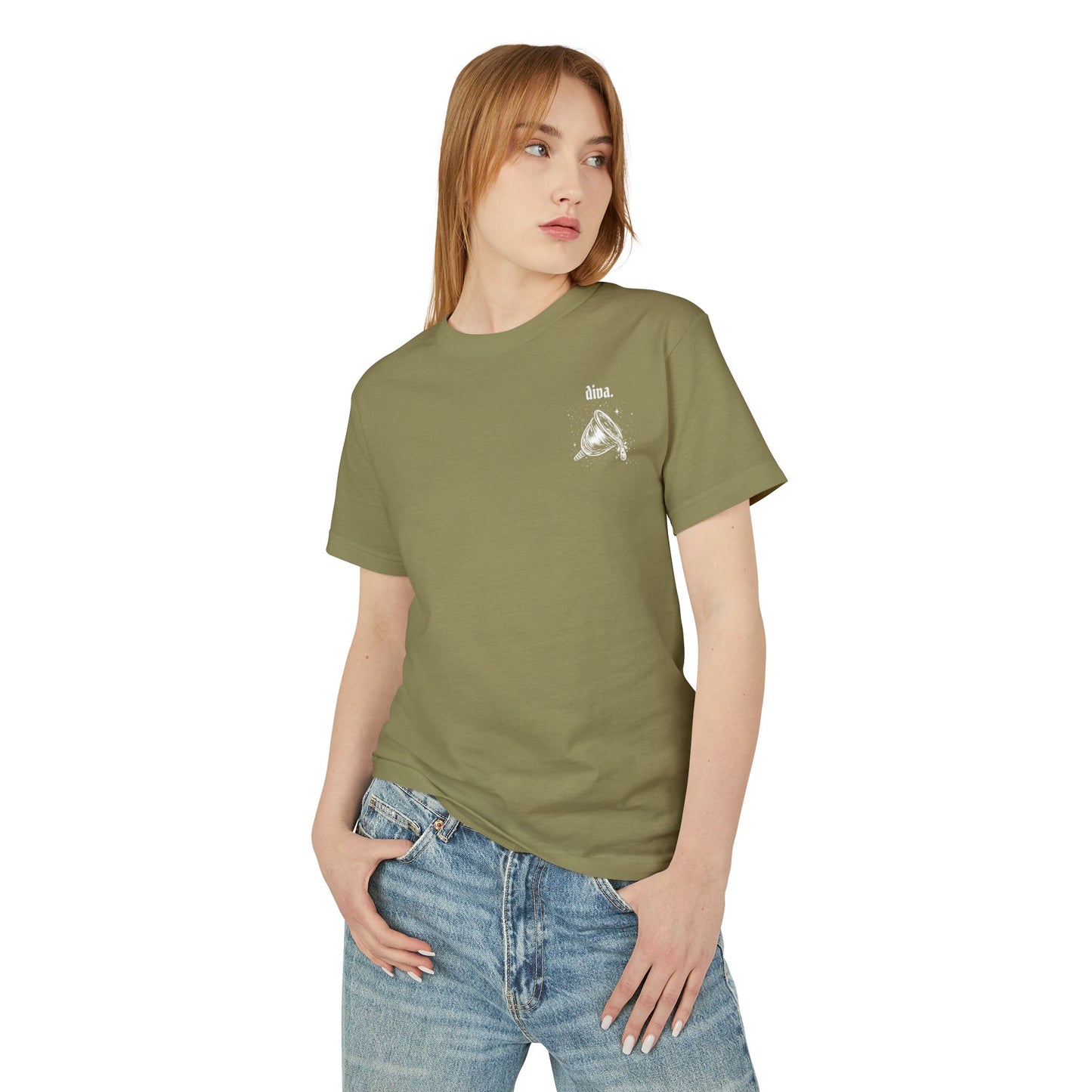 Diva Soft Cotton Comfortable Heavyweight Tee