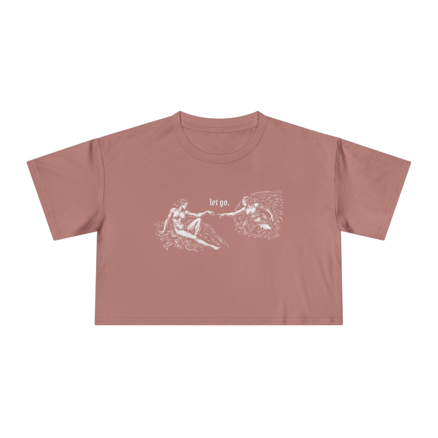 Let Go 100% Cotton Crop Tee