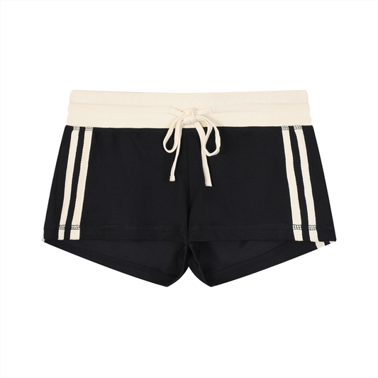 Good Girl Contrast Stripe Hot Shorts