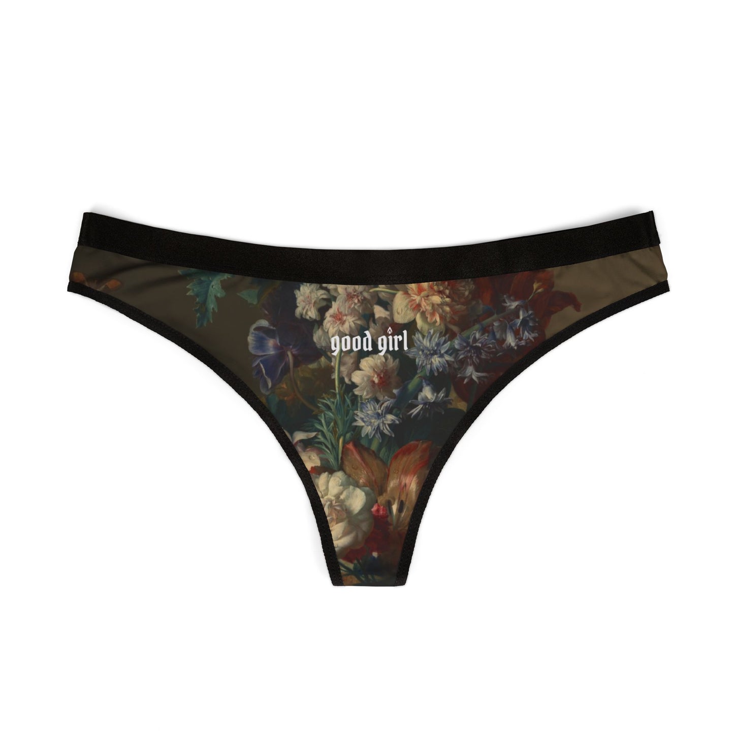 Good Girl All-Over Print Thong
