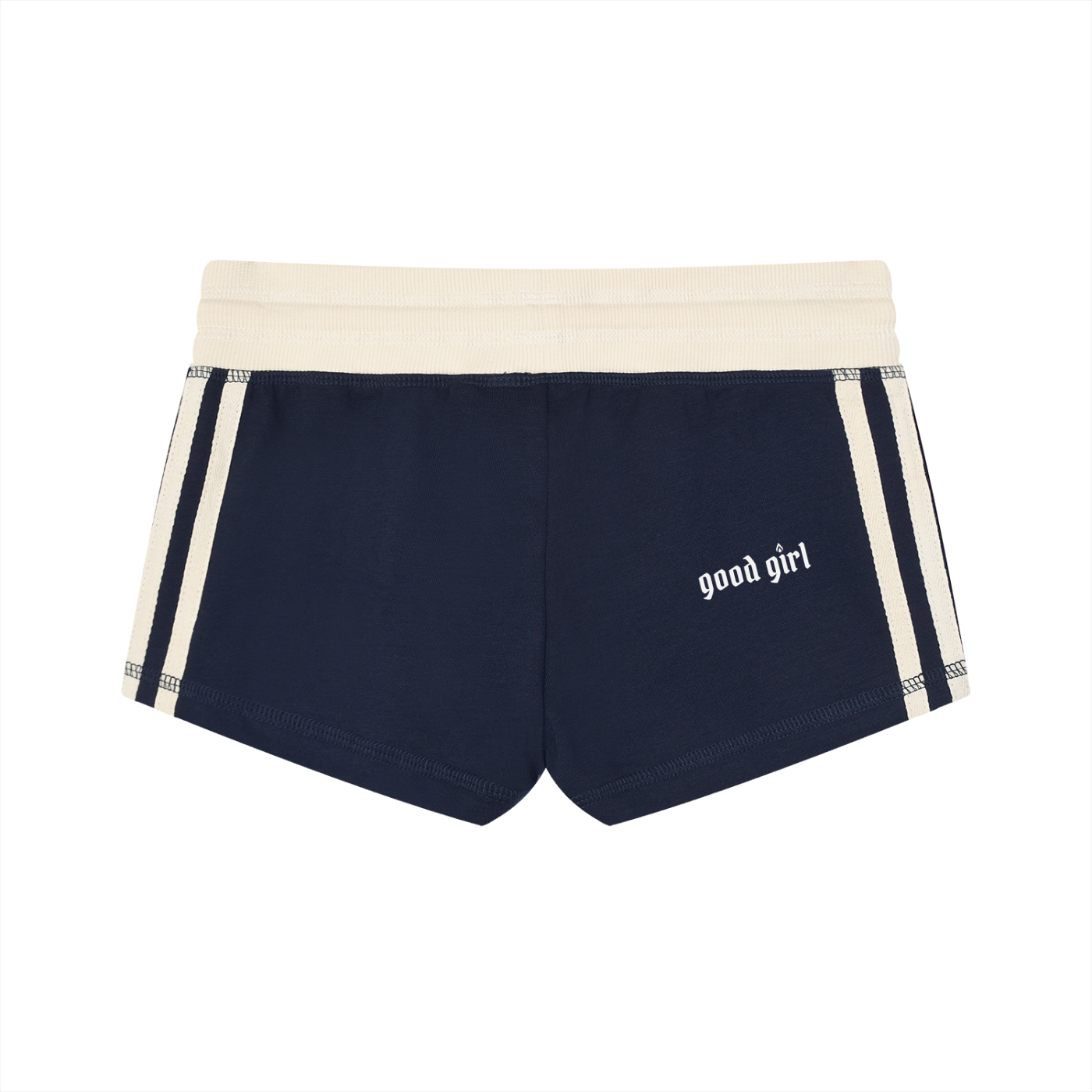 Good Girl Contrast Stripe Hot Shorts
