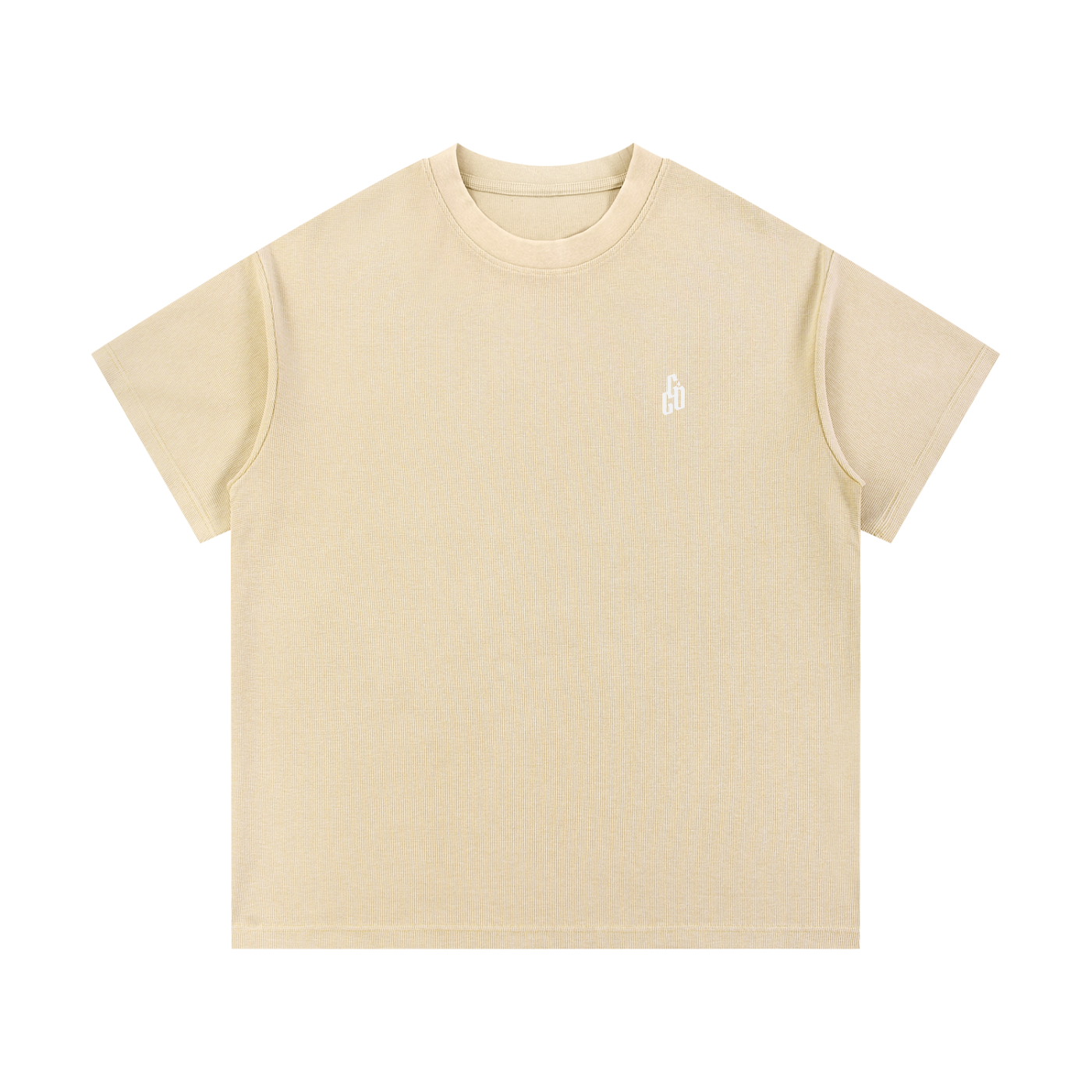 Classical T*ts Mineral Wash Waffle Knit T-Shirt
