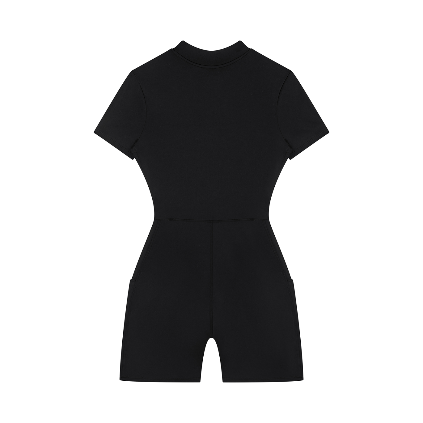 the Drip Quarter-Zip Short Sleeve Romper