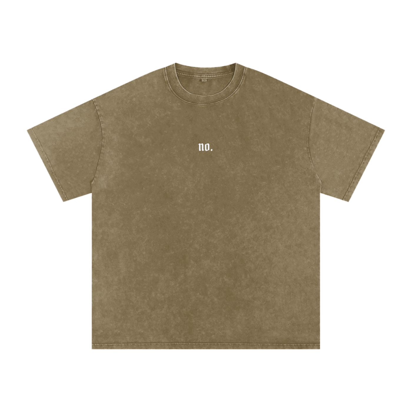 no. (is a full sentence) Oversize T-Shirt