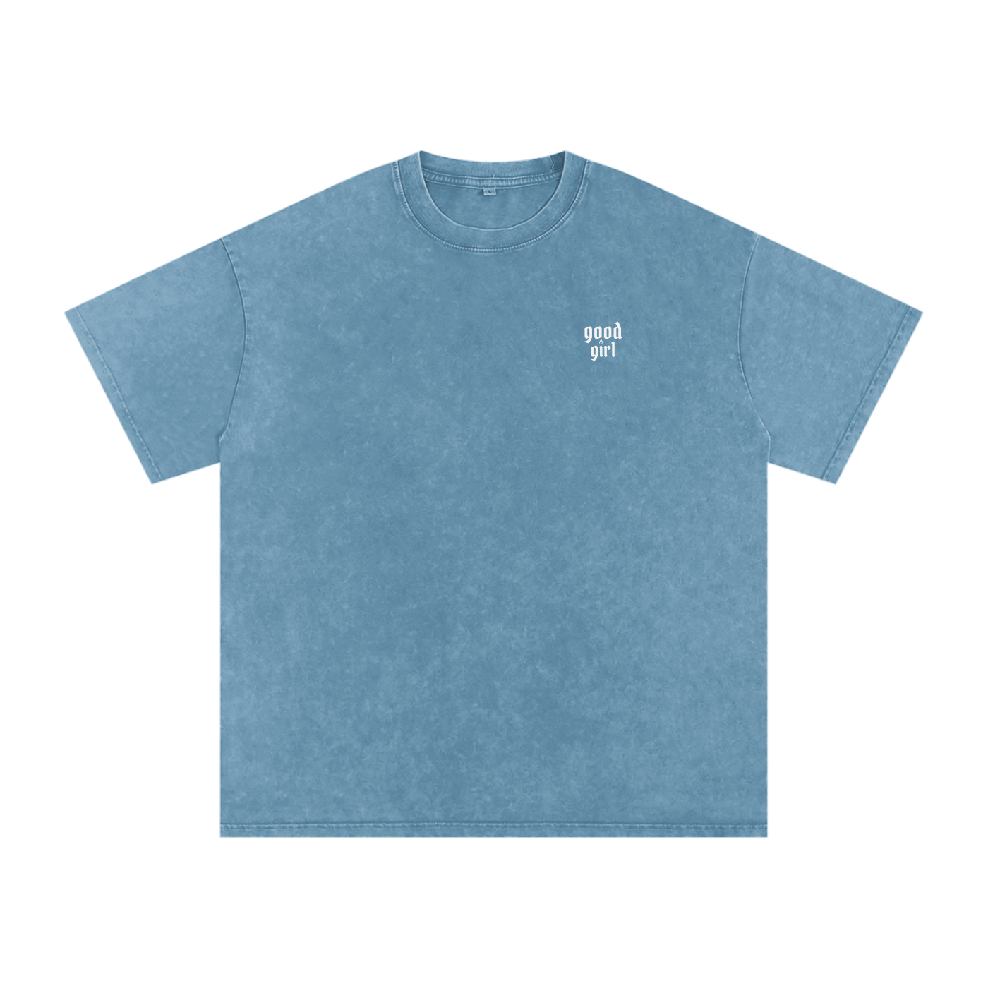 Well Behaved Snow Washed Oversized Cotton T-Shirt