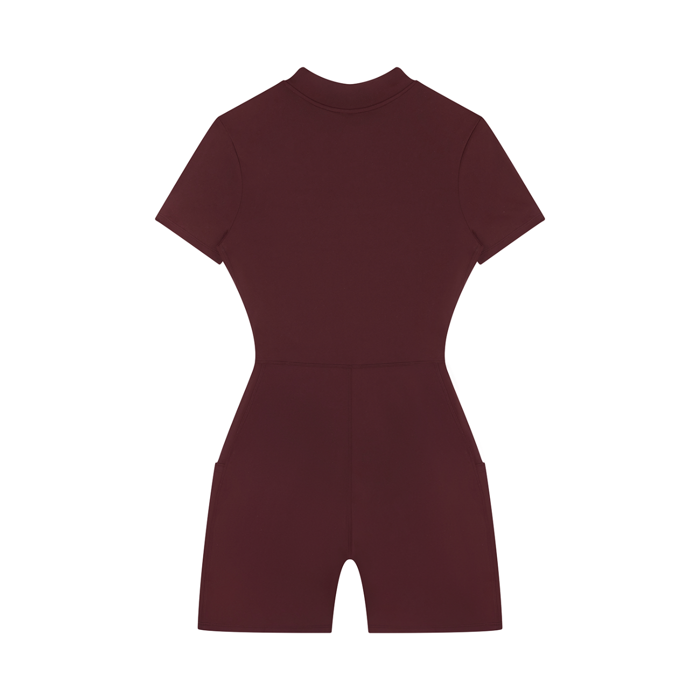 the Drip Quarter-Zip Short Sleeve Romper