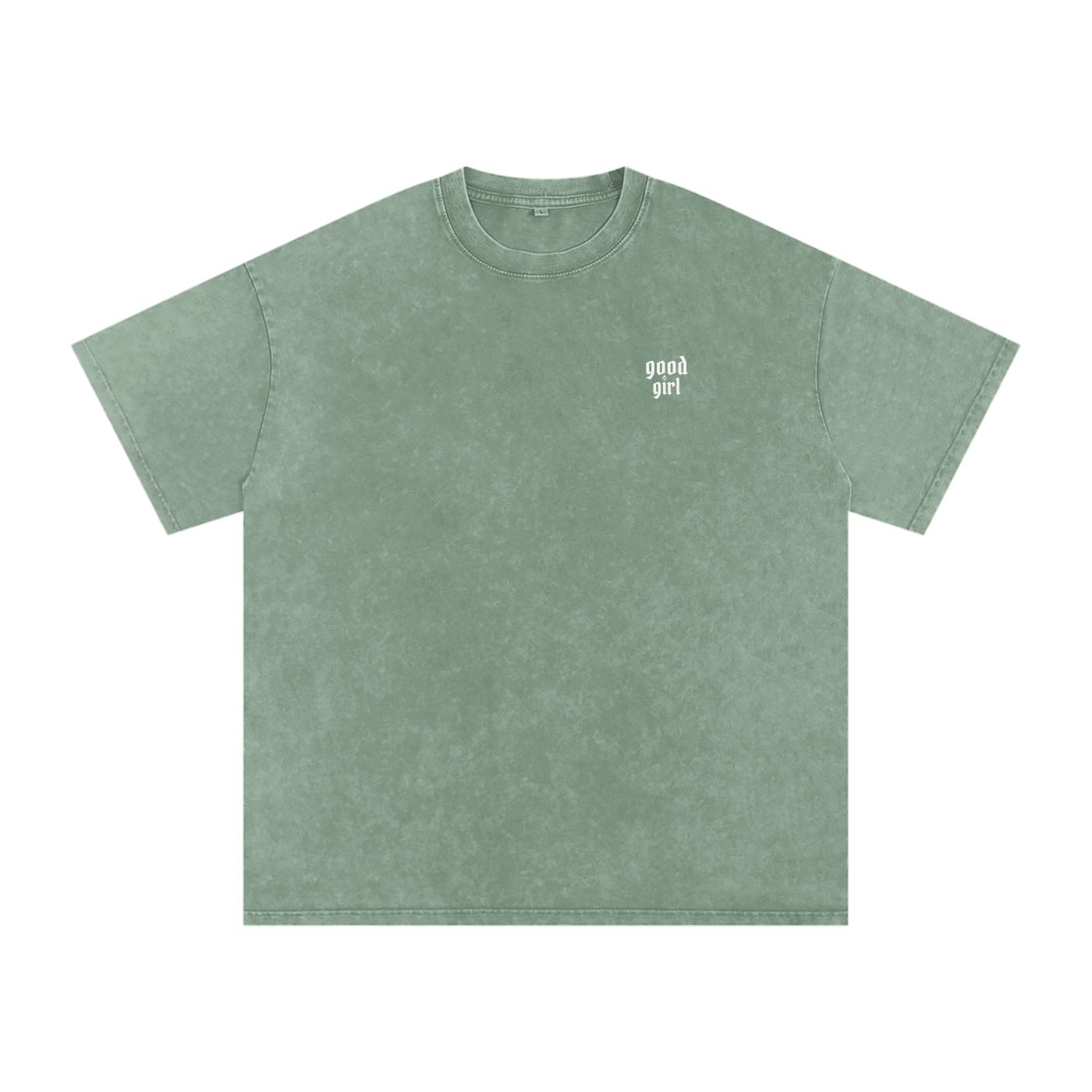 Well Behaved Snow Washed Oversized Cotton T-Shirt