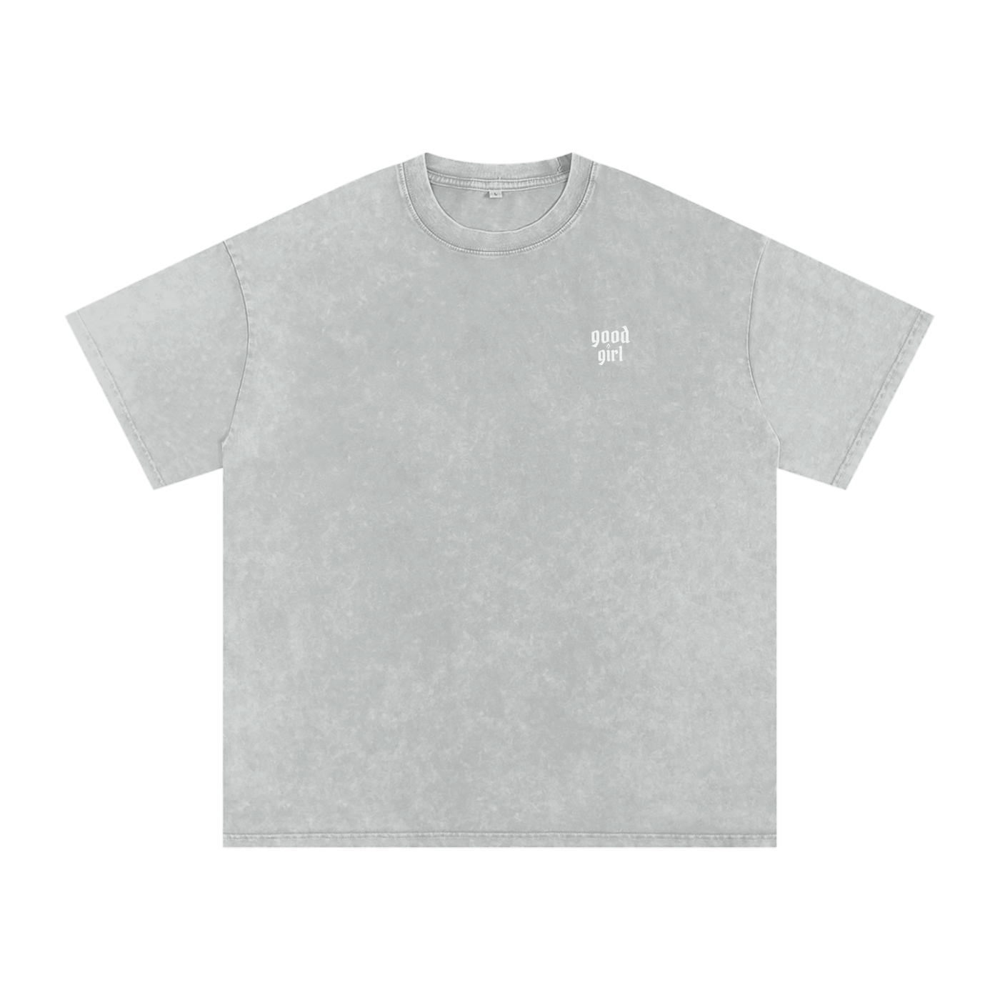 Well Behaved Snow Washed Oversized Cotton T-Shirt