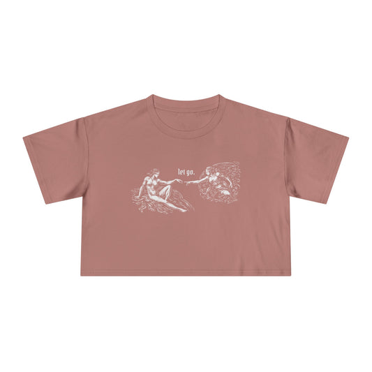 Let Go 100% Cotton Crop Tee