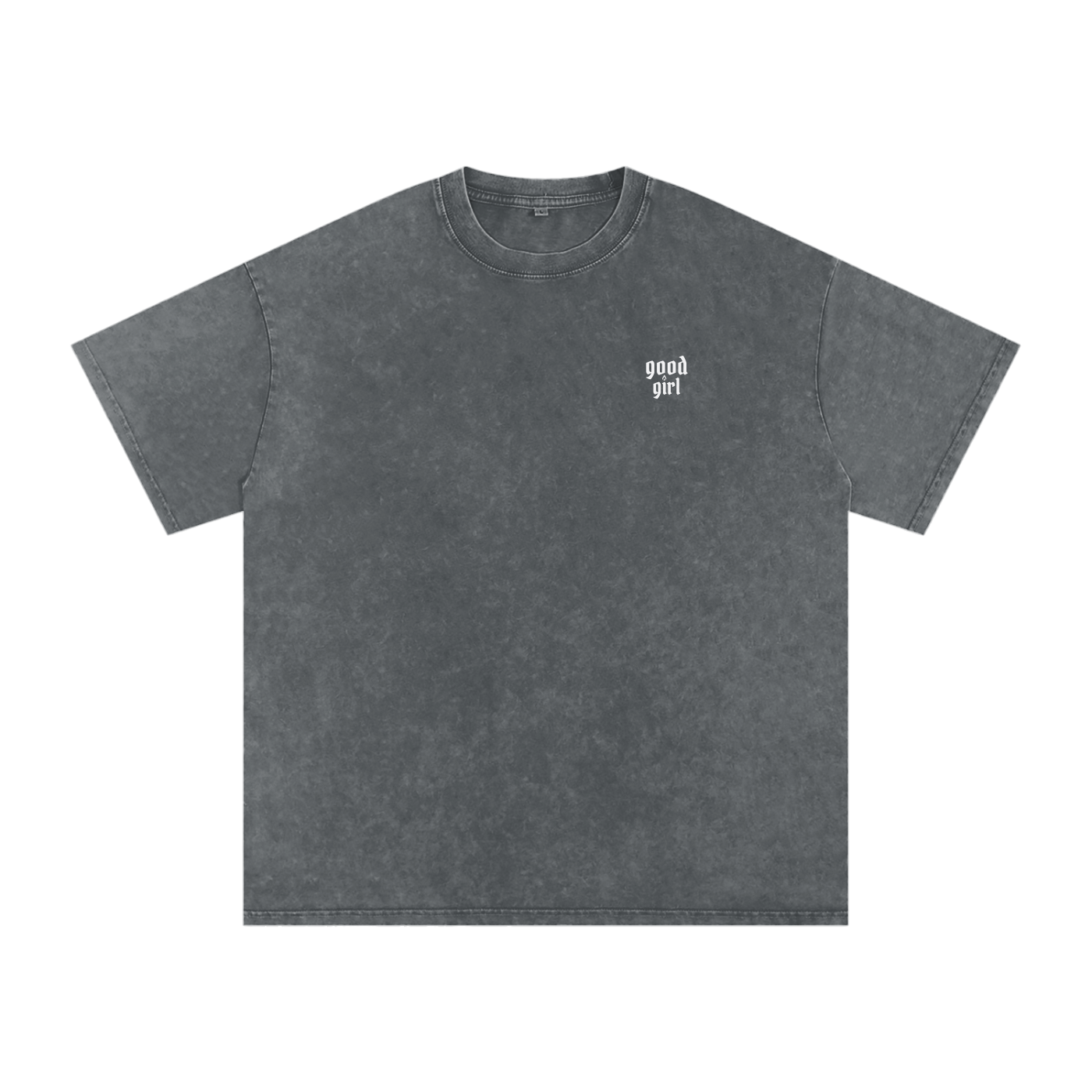Well Behaved Snow Washed Oversized Cotton T-Shirt
