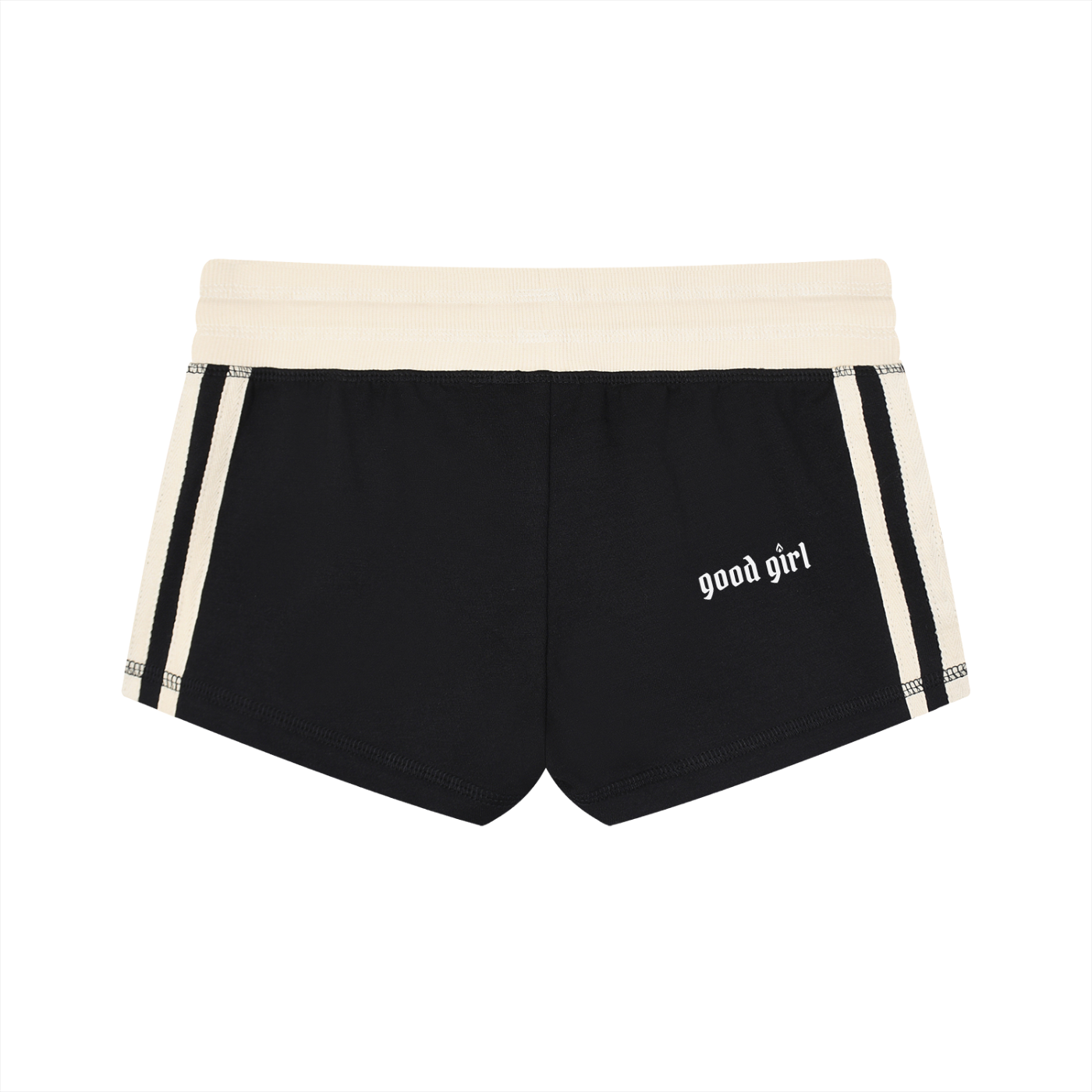Good Girl Contrast Stripe Hot Shorts