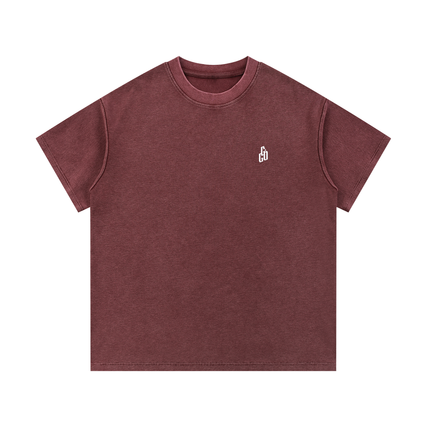 Classical T*ts Mineral Wash Waffle Knit T-Shirt