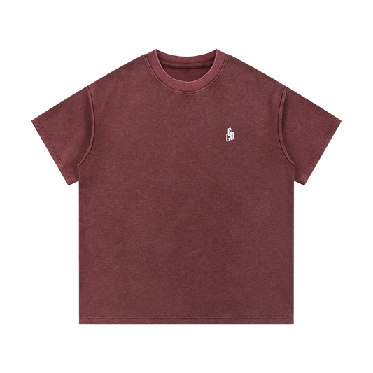 Classical T*ts Mineral Wash Waffle Knit T-Shirt