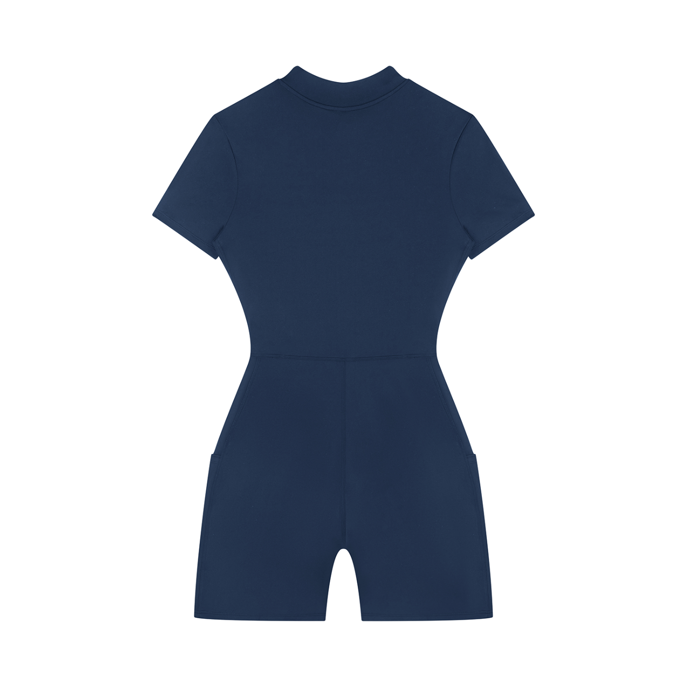the Drip Quarter-Zip Short Sleeve Romper