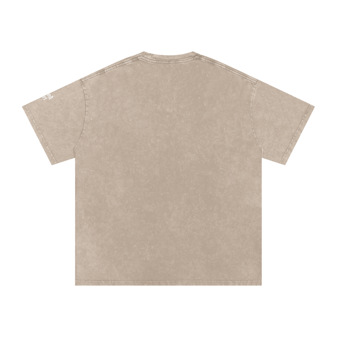 Move a Muscle Snow Washed Oversized Cotton T-Shirt