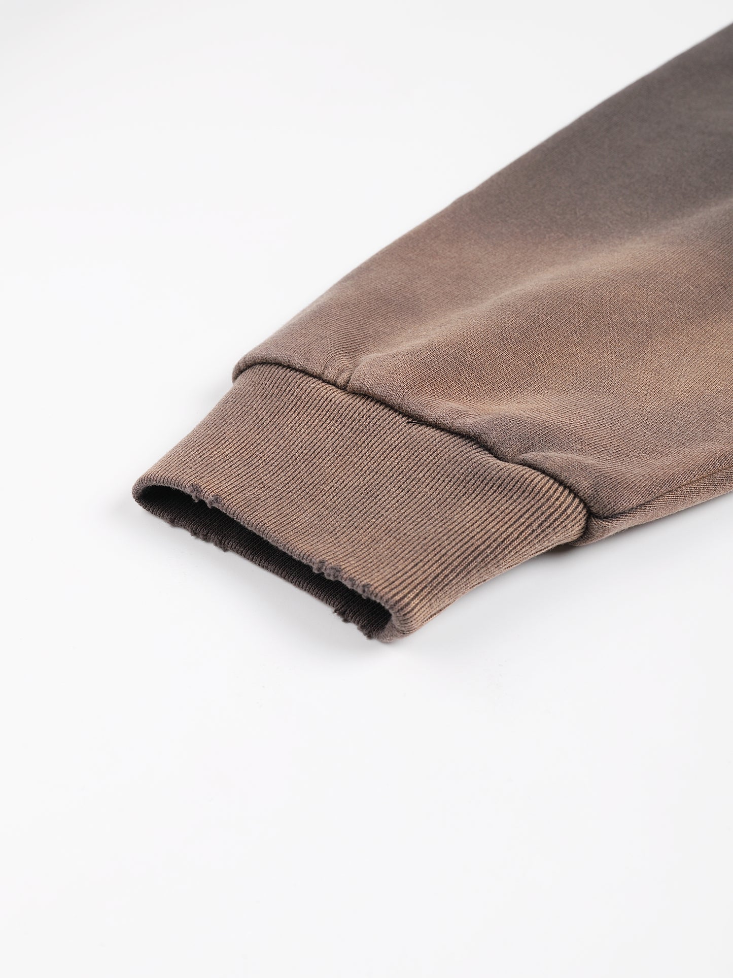 Drishti Hand-Frayed Sunfade Zip Hoodie