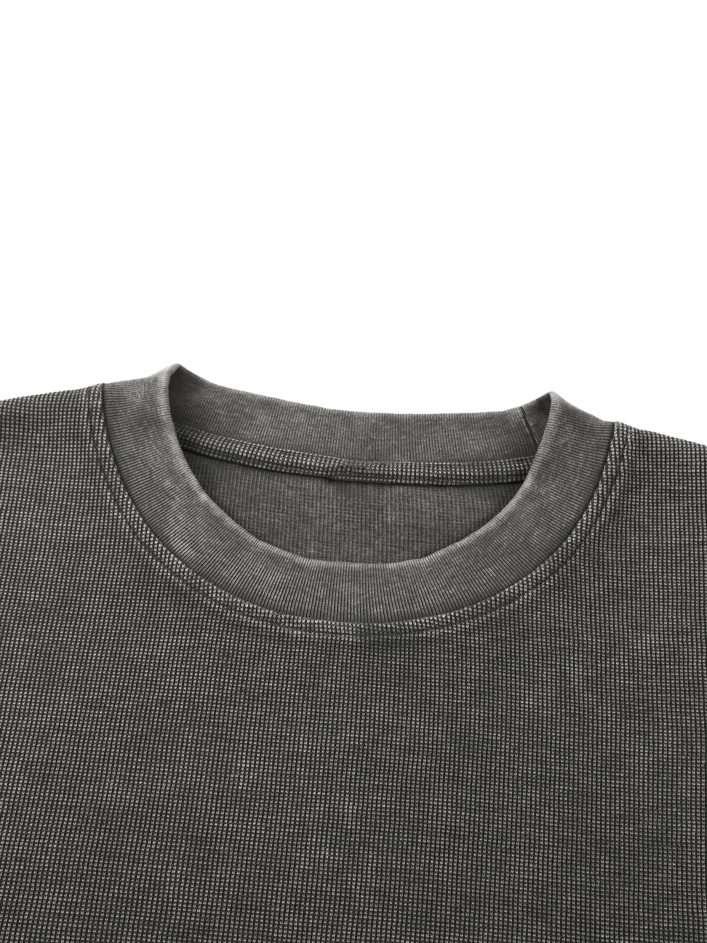 Classical T*ts Mineral Wash Waffle Knit T-Shirt