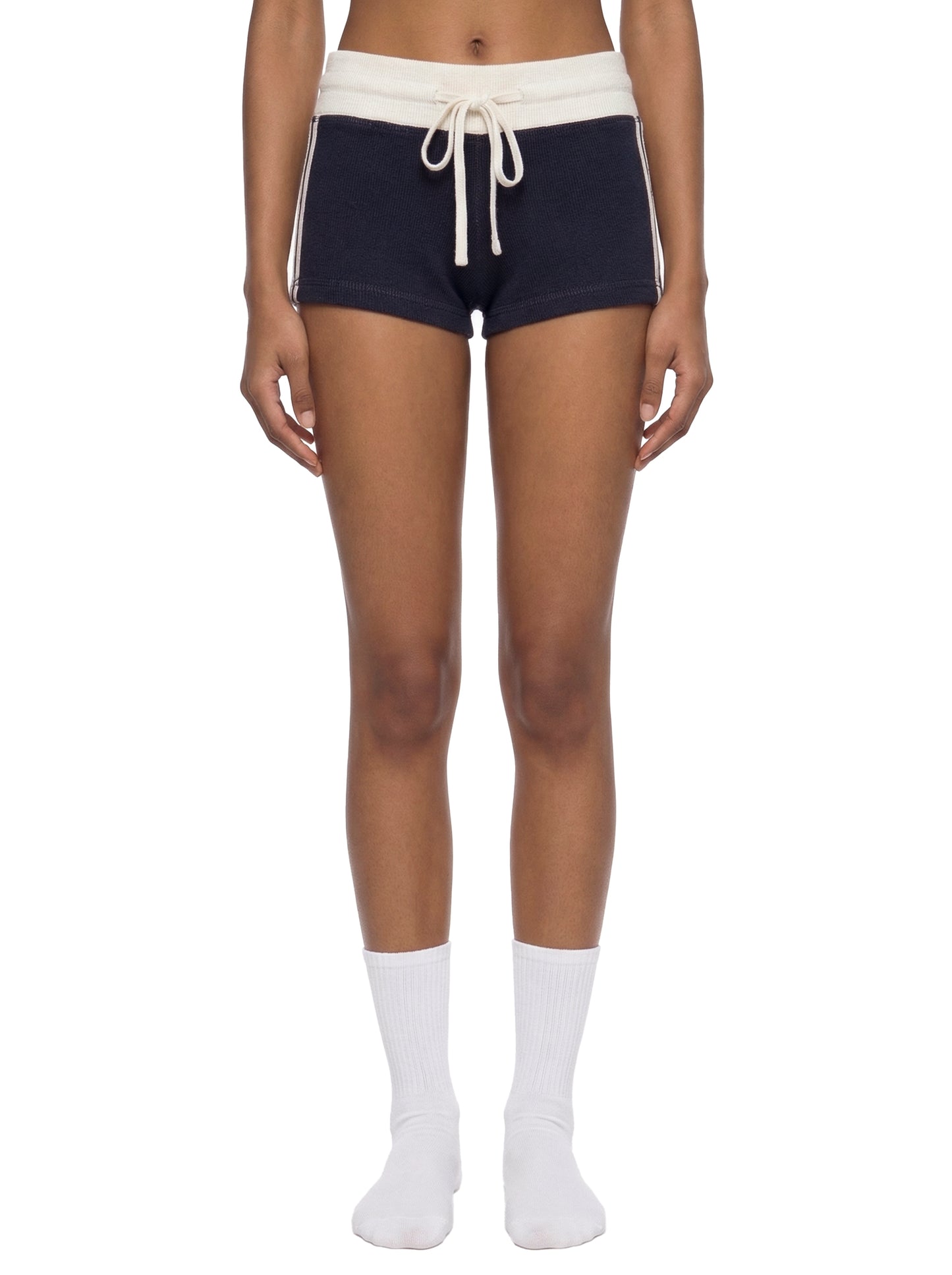 Good Girl Contrast Stripe Hot Shorts