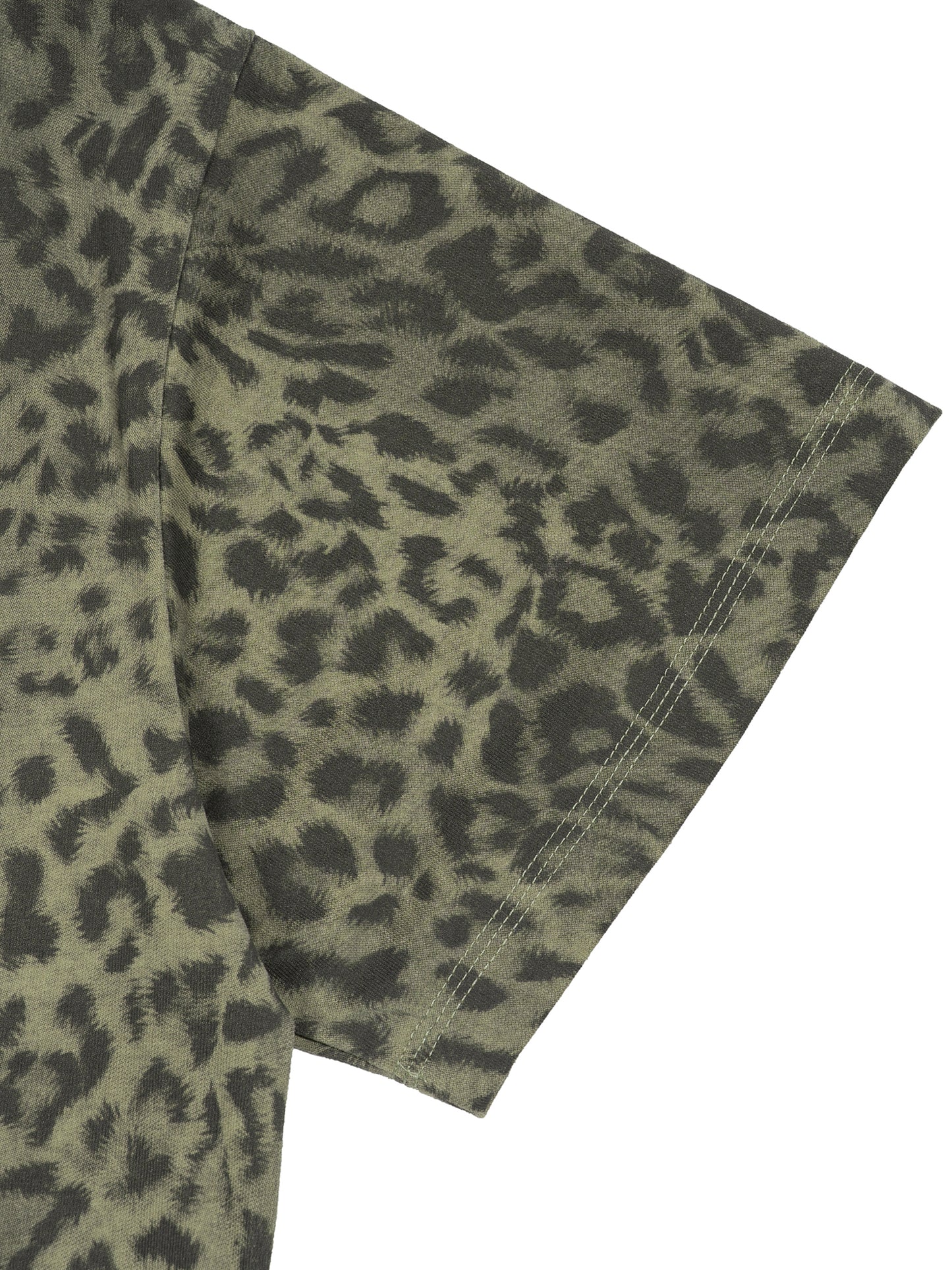 Venus Good Girl Leopard Print Boxy T-Shirt