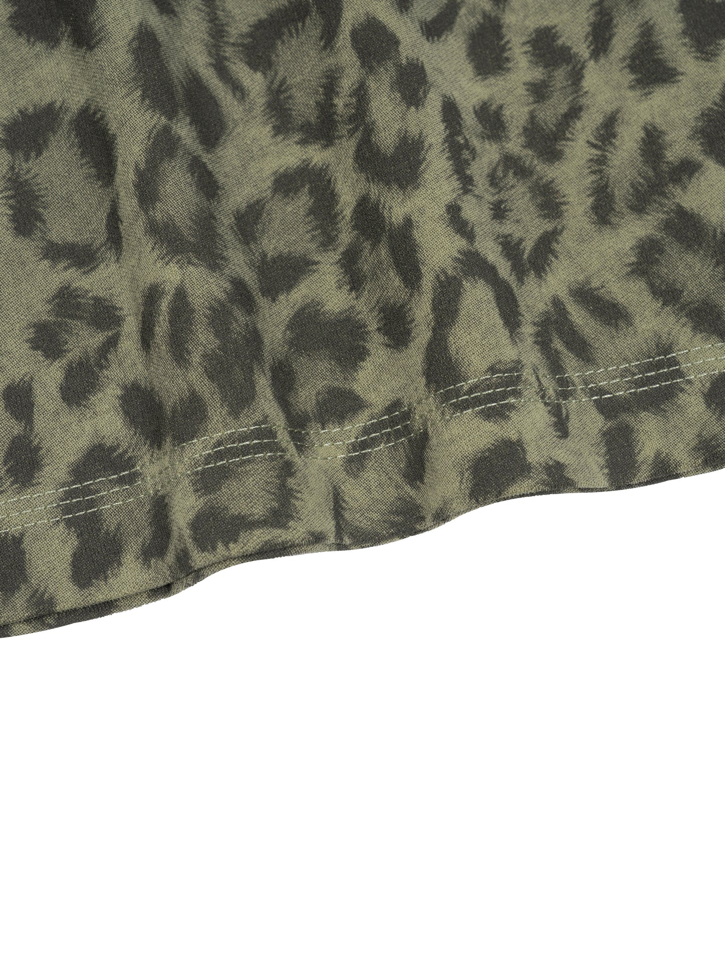 Venus Good Girl Leopard Print Boxy T-Shirt