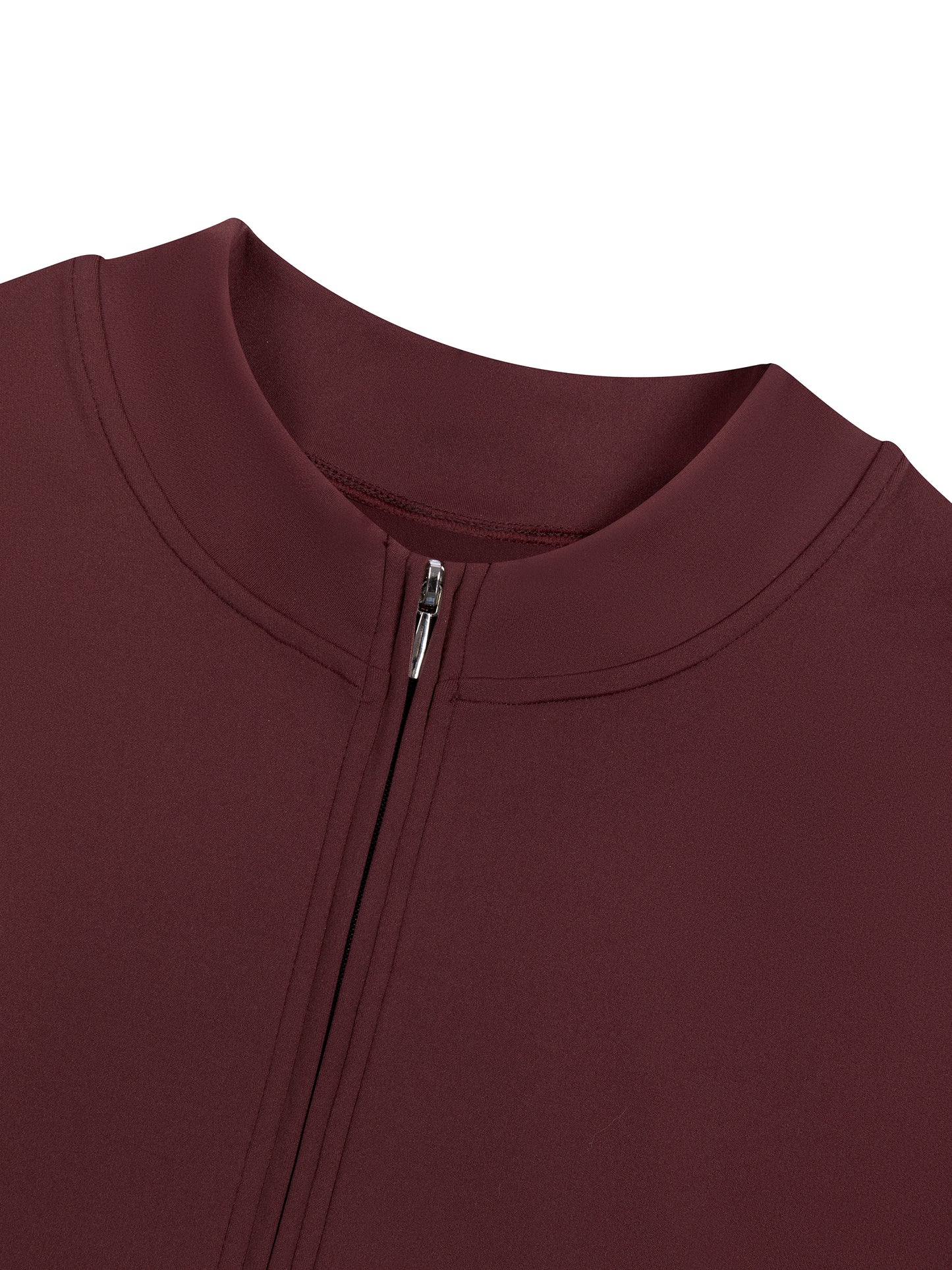the Drip Quarter-Zip Short Sleeve Romper